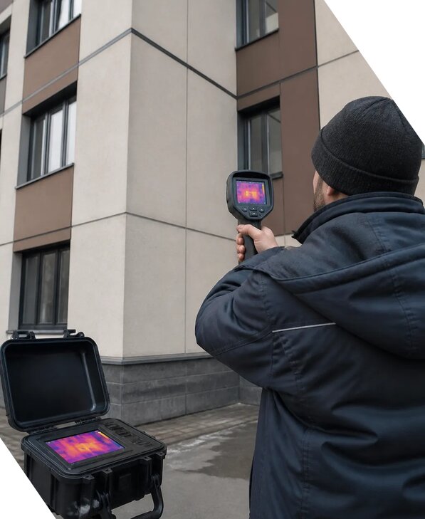 Тепловизионное обследование зданий и сооружений в Каменске-Шахтинском